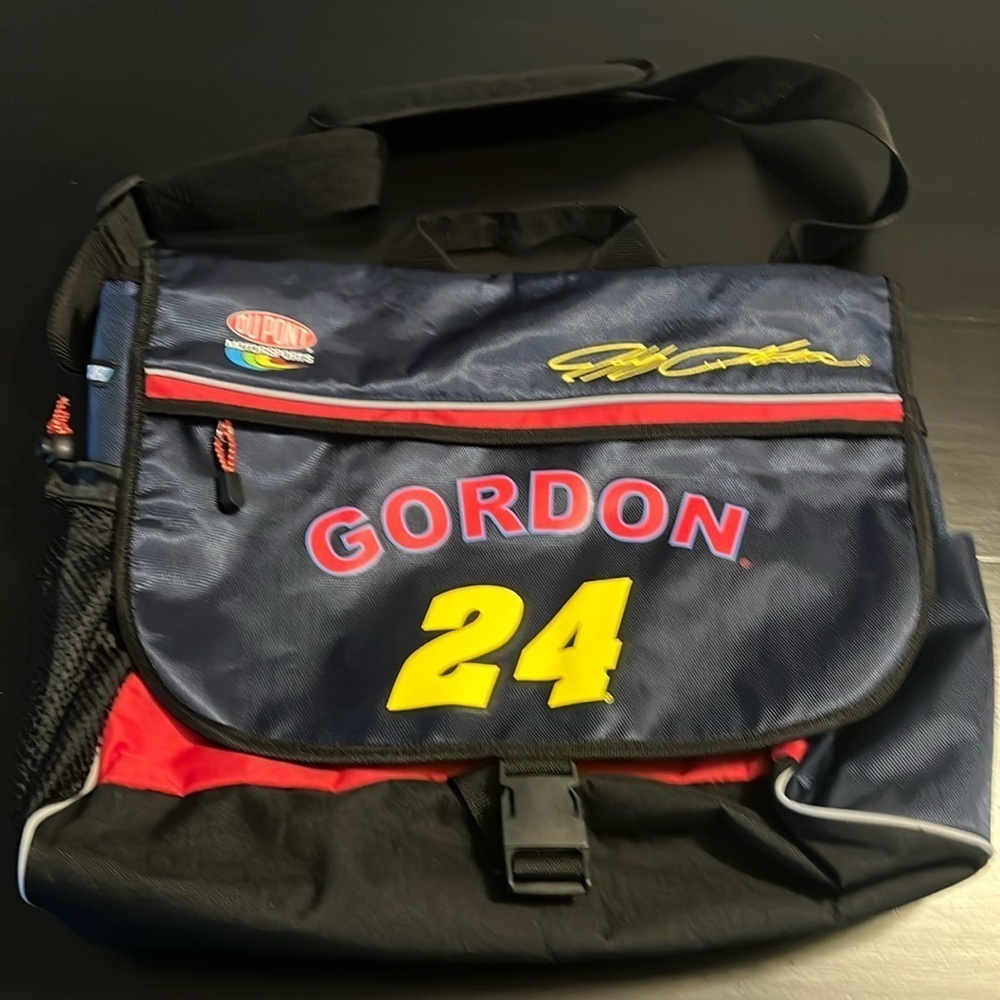 NASCAR Jeff Gordon messenger‎ bag